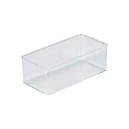 Simplify Plastic, Super Clear, 3 in W, 6 in D, 6 in L 24012